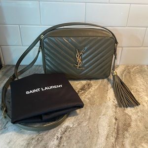 Authentic YSL Lou Leather Camera Bag EUC
